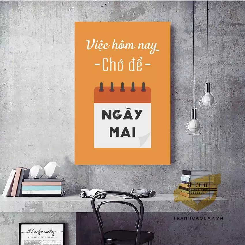 Tranh tạo cảm hứng làm việc