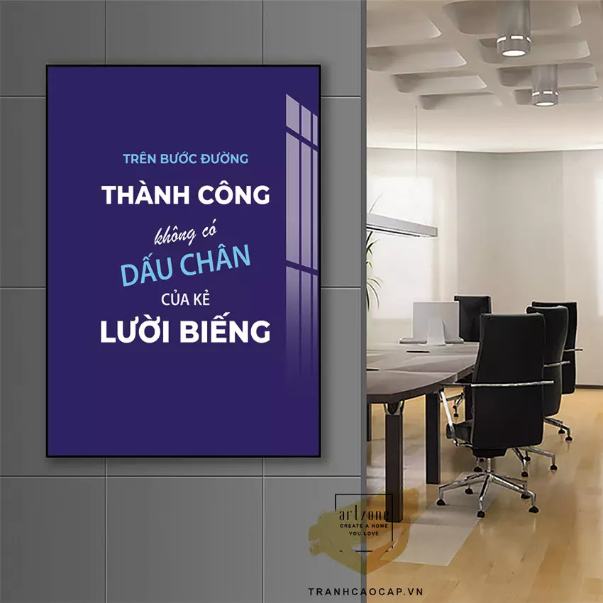 Tranh Mica AZ1-1382 tạo động lực làm việc