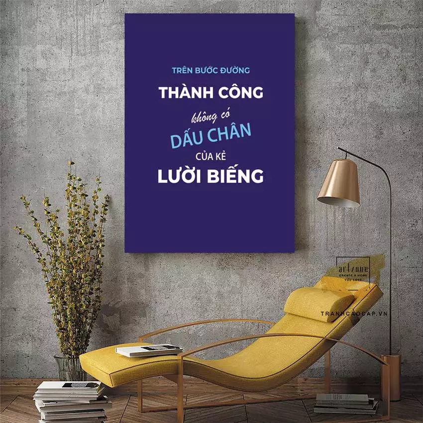 Tranh Mica khung nhôm trang trí văn phòng