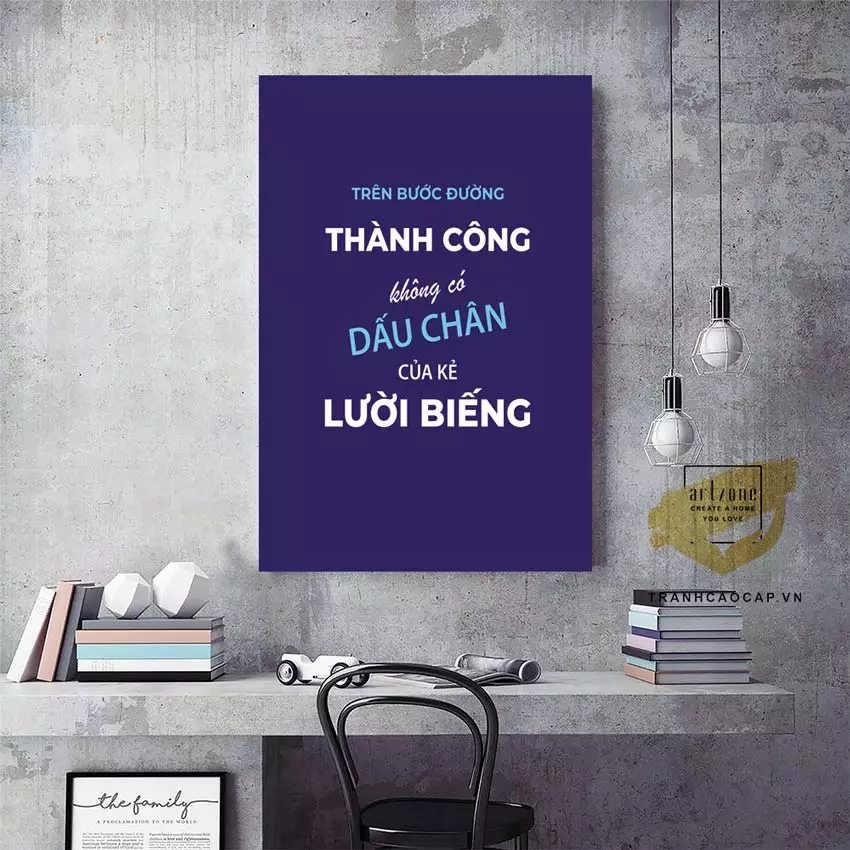 Tranh Mica treo tường tạo điểm nhấn cho văn phòng