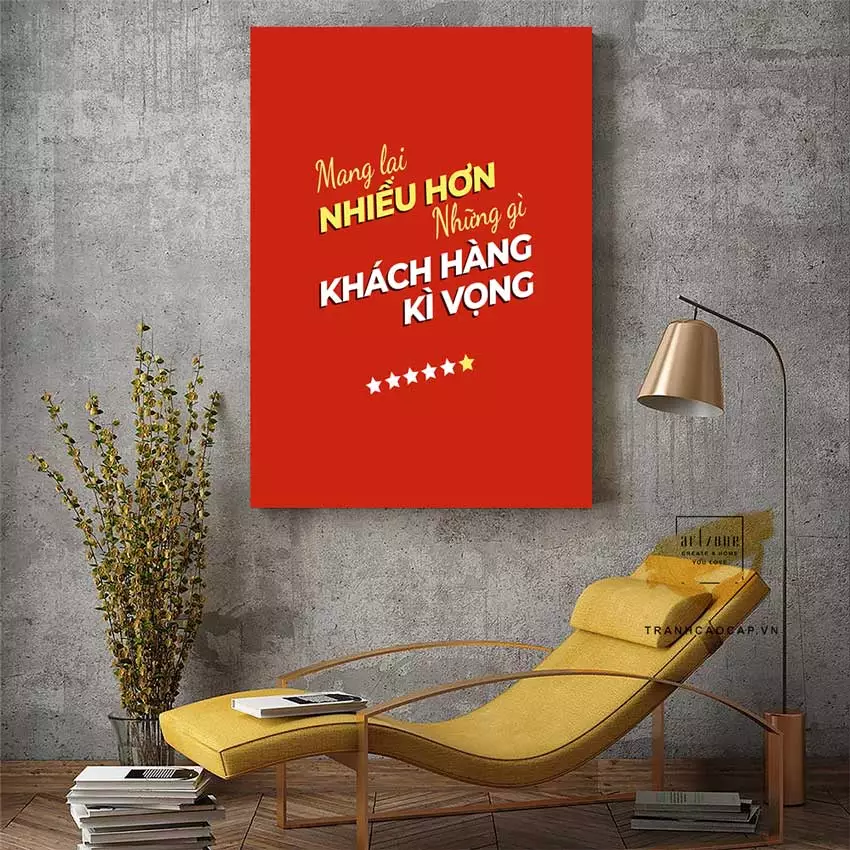 Địa chỉ mua tranh slogan treo tường văn phòng uy tín