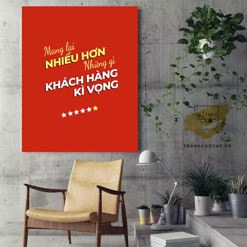 Tranh slogan – Điểm nhấn hoàn hảo cho không gian văn phòng