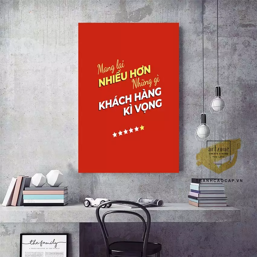 Câu hỏi thường gặp về tranh slogan văn phòng