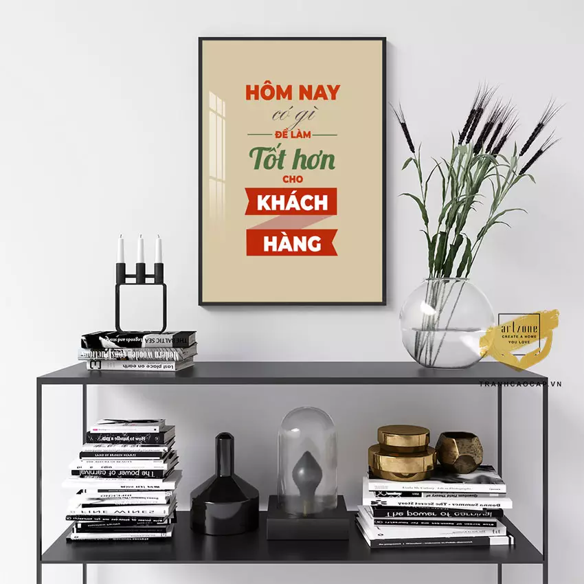 Tranh Động Lực Treo Văn Phòng Mica AZ1-1385
