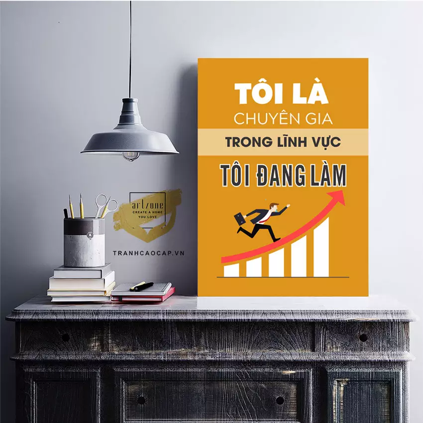 Tranh slogan mica - Lựa chọn hoàn hảo cho không gian văn phòng hiện đại