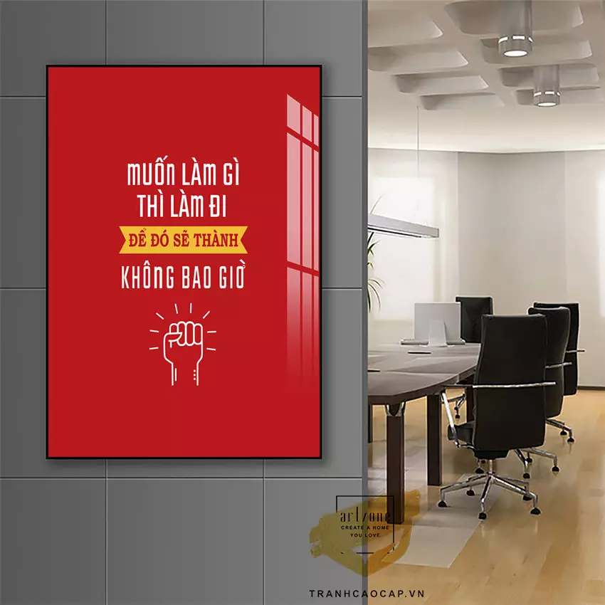 Độ cao treo tranh lý tưởng