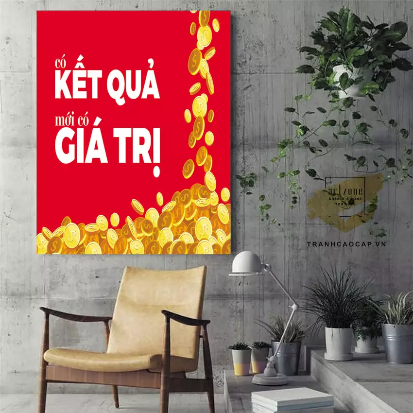 Khung composite đảm bảo độ bền và tính thẩm mỹ cho tranh slogan Tranh slogan với khung composite bền đẹp