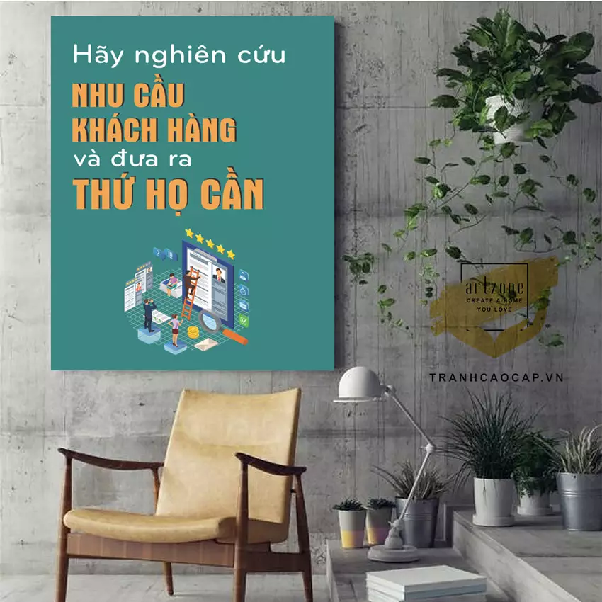 Tranh slogan văn phòng