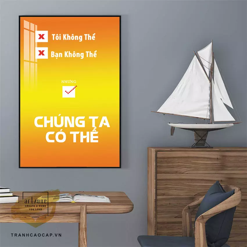 Lợi ích của tranh động lực trong văn phòng