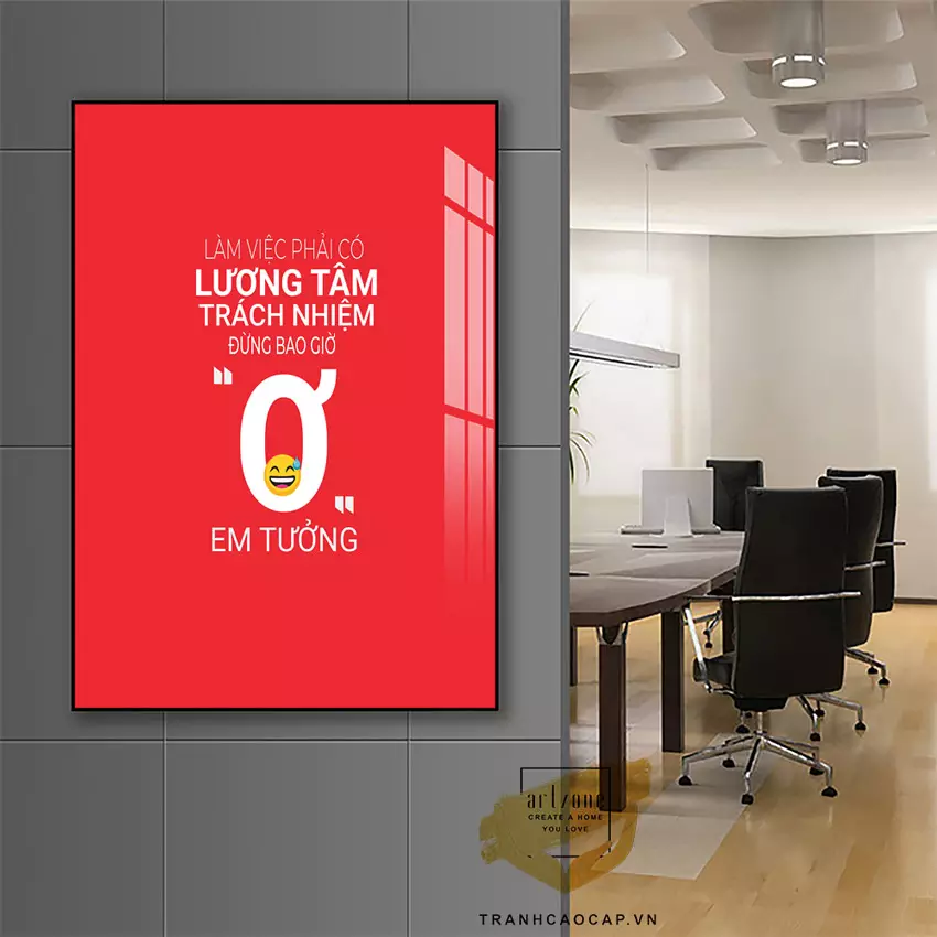 Tranh mica phù hợp với nhiều không gian và phong cách thiết kế