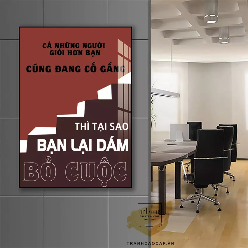 Lợi ích khi lựa chọn tranh mica slogan AZ1-1411 series