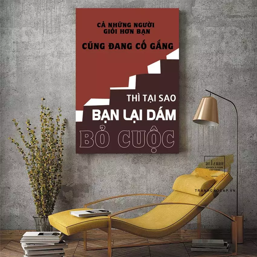 Gợi ý bố trí tranh mica slogan trong văn phòng