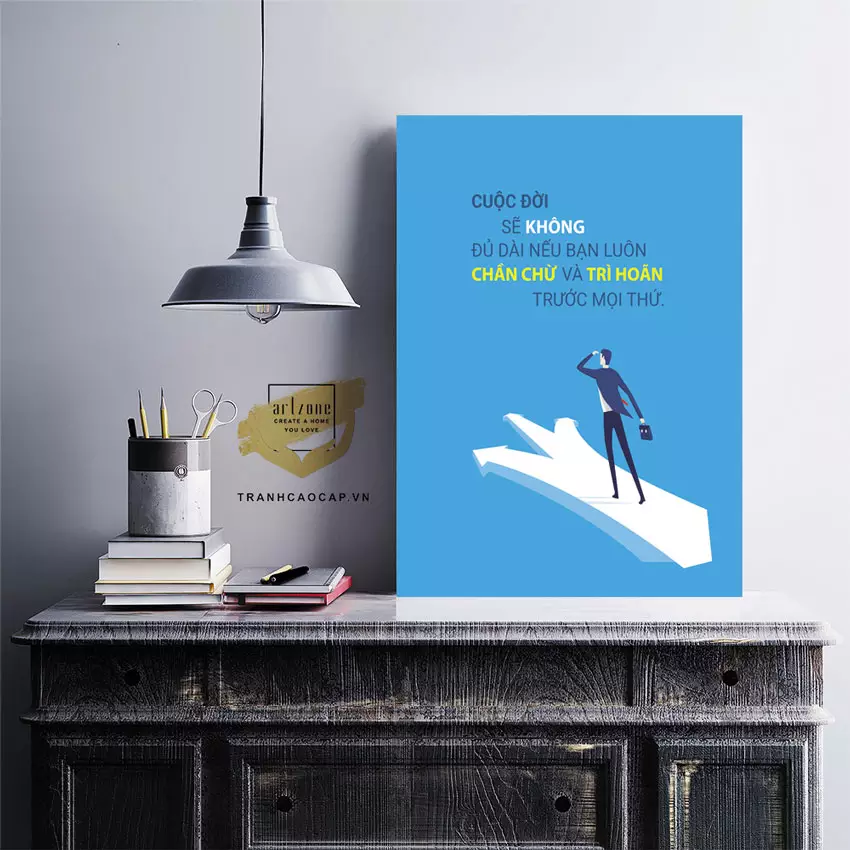 Kết luận về tranh mica slogan