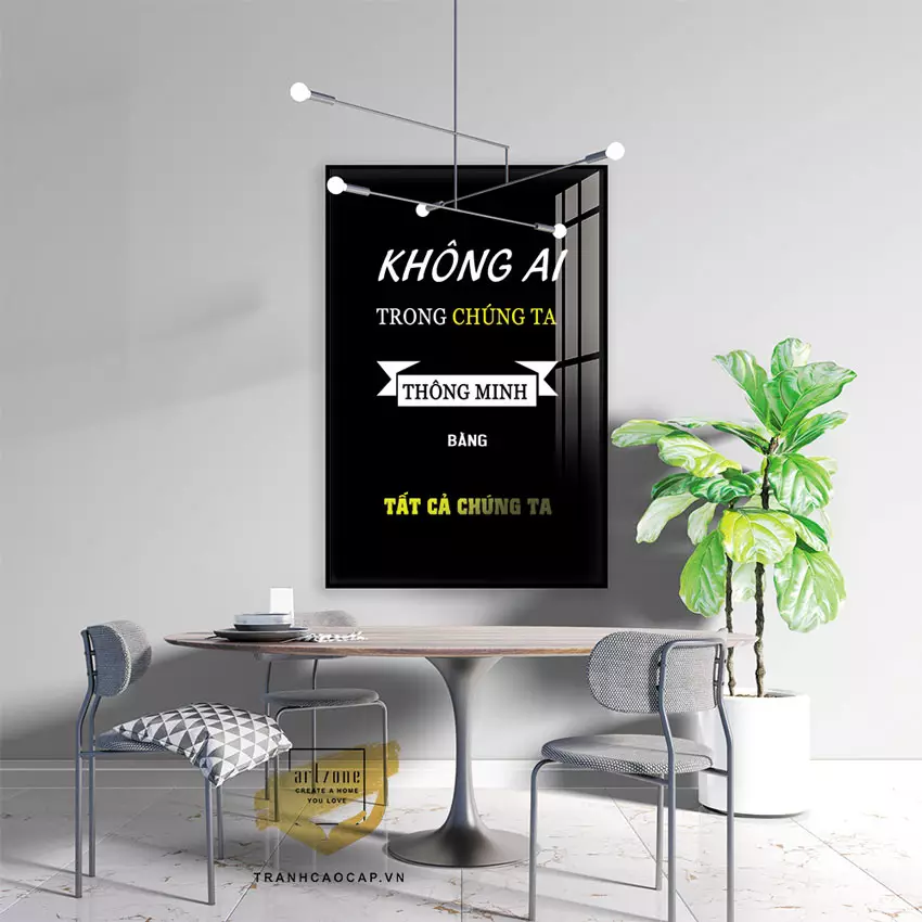 Lợi ích khi treo tranh slogan