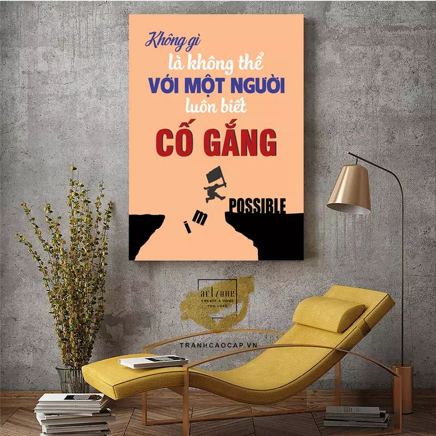 Tranh động lực mica truyền cảm hứng