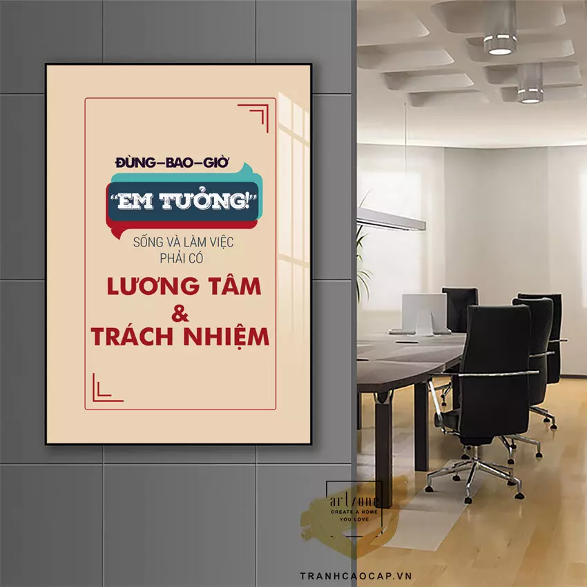Lỗi vị trí treo tranh không phù hợp