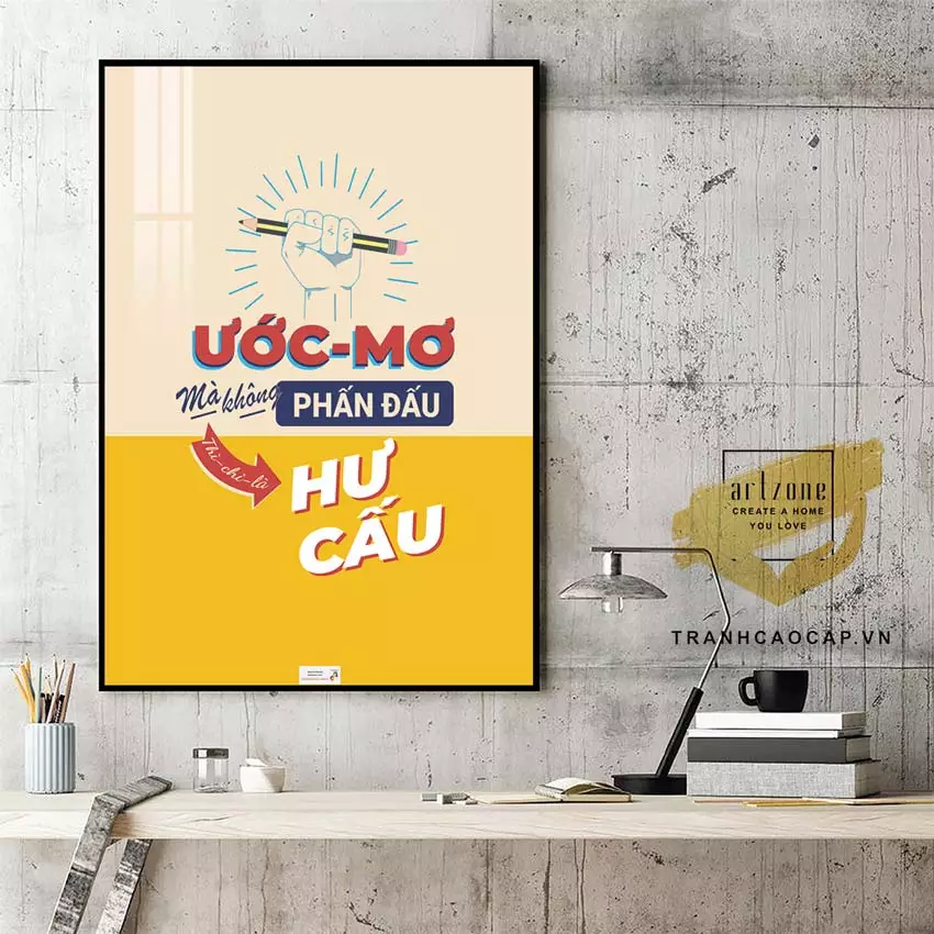 Tranh slogan AZ1-1426 series