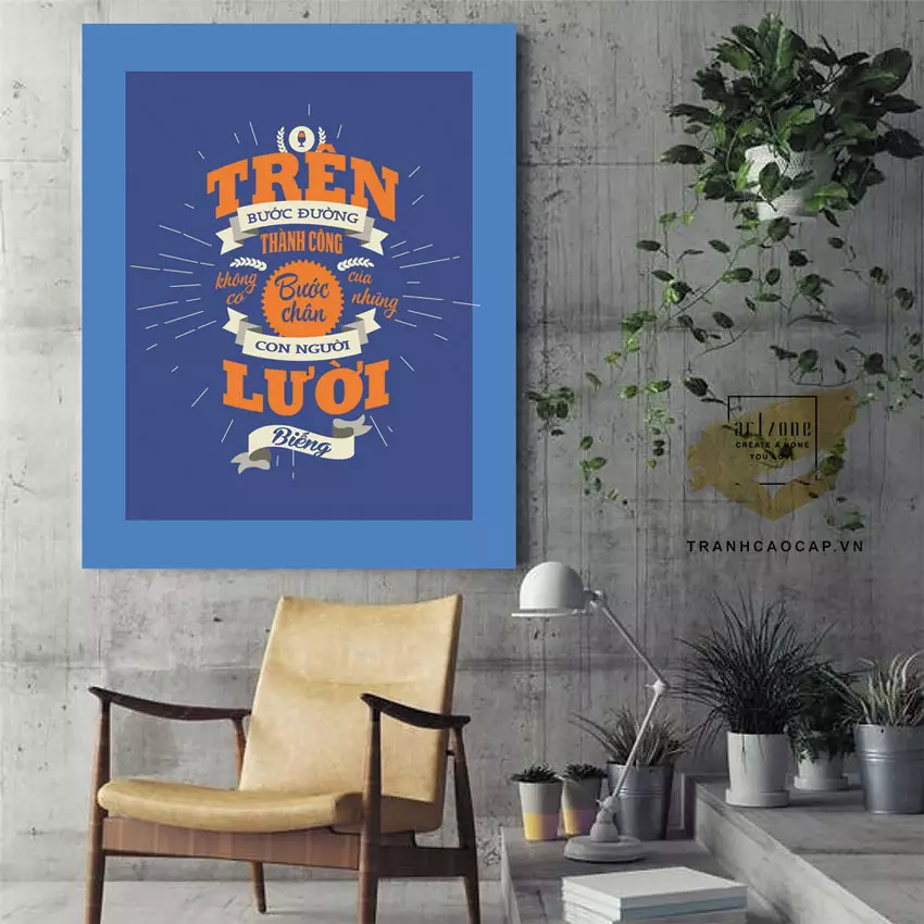Tranh mica treo tường văn phòng