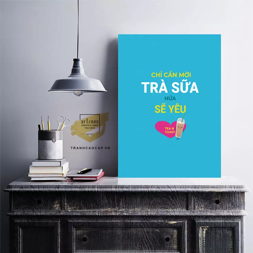Tranh Slogan Lửa - Sự lựa chọn hoàn hảo cho không gian hiện đại