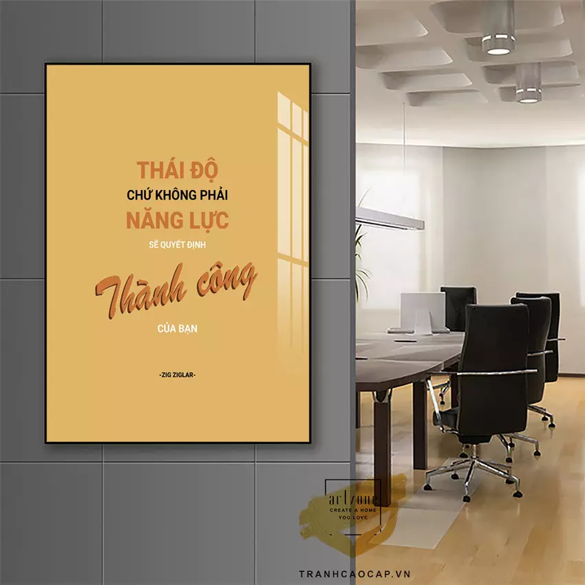 Tranh văn phòng tạo động lực