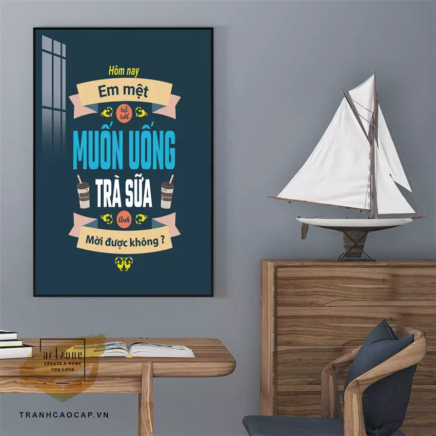 Lựa chọn tranh phù hợp với diện tích tường