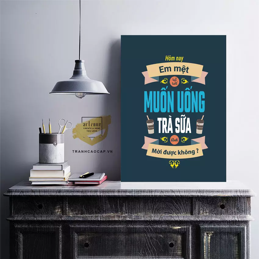Tranh mica động lực mang đến không gian làm việc đầy cảm hứng