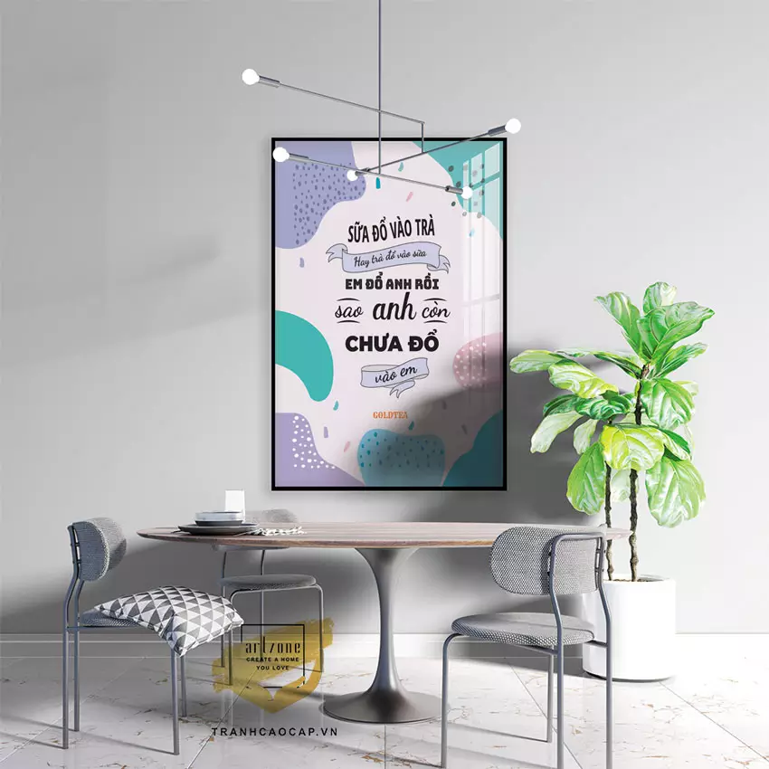 Tranh mica slogan văn phòng dễ dàng vệ sinh và bảo quản Tranh mica slogan văn phòng dễ dàng vệ sinh và bảo quản