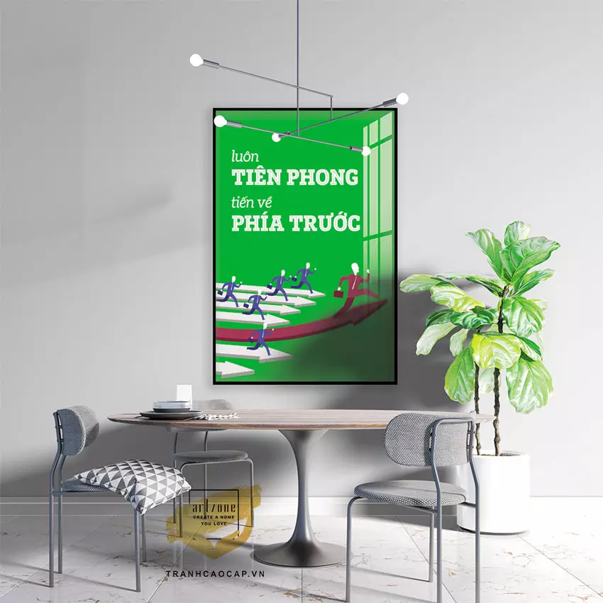 Ưu điểm của tranh mica trong trang trí văn phòng