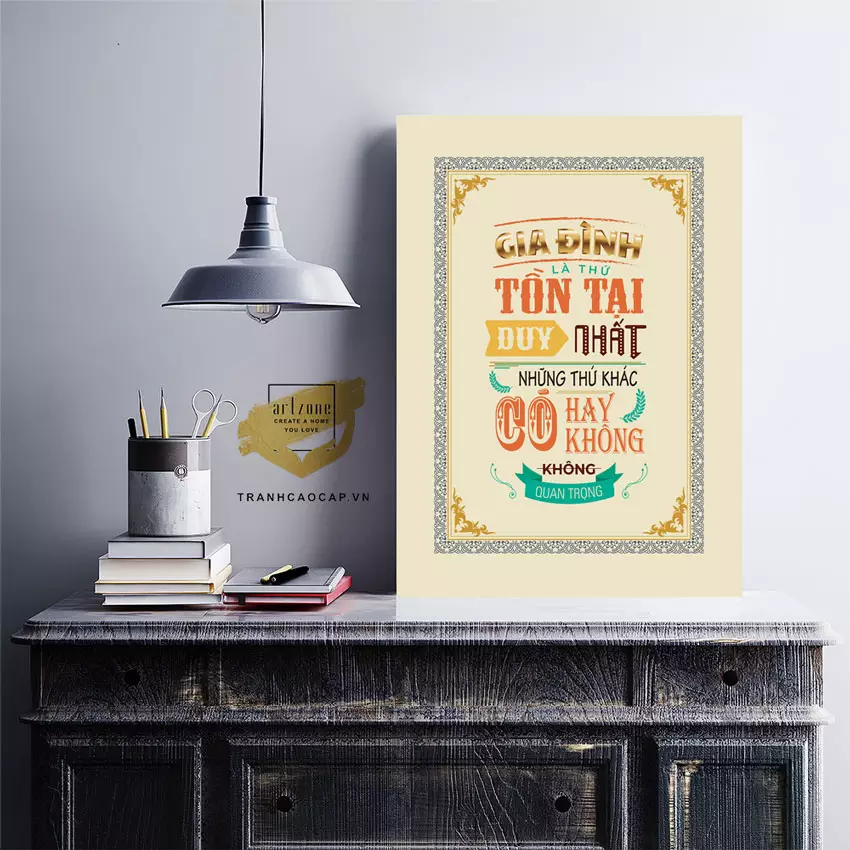 Tranh slogan mica nâng tầm không gian làm việc Tranh slogan mica nâng tầm không gian làm việc