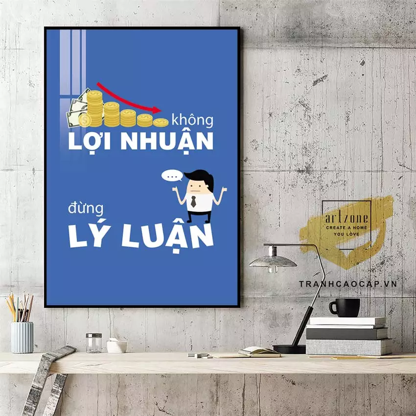 Tranh slogan tạo động lực cho văn phòng làm việc Tranh slogan tạo động lực cho văn phòng làm việc