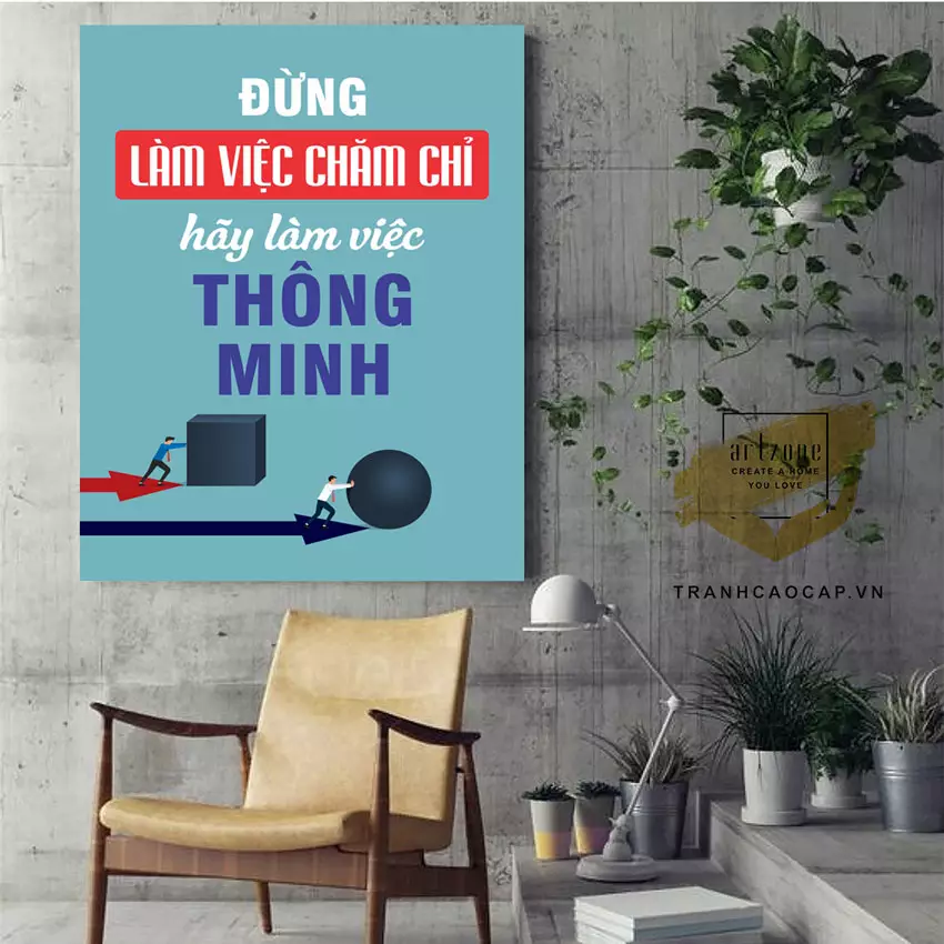 Tranh mica động lực AZ1-1354 Series góp phần xây dựng văn hóa doanh nghiệp