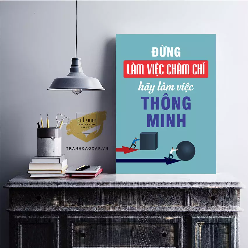 Tranh mica động lực AZ1-1354 Series - Lựa chọn hoàn hảo cho văn phòng hiện đại