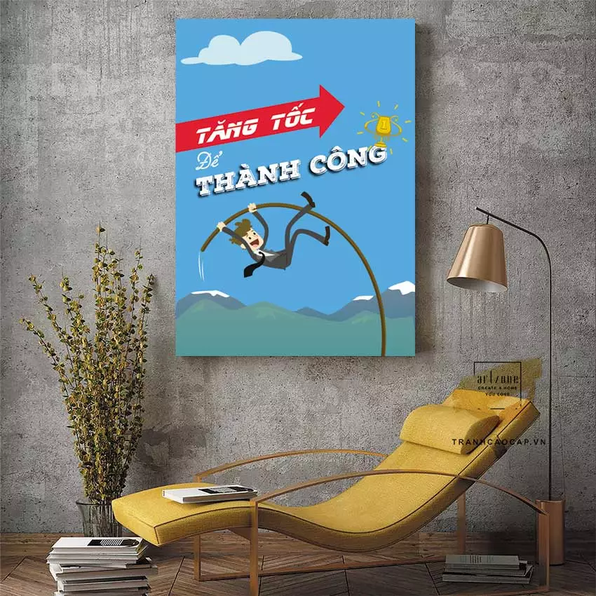 Tranh slogan tiếng Việt truyền cảm hứng và động lực