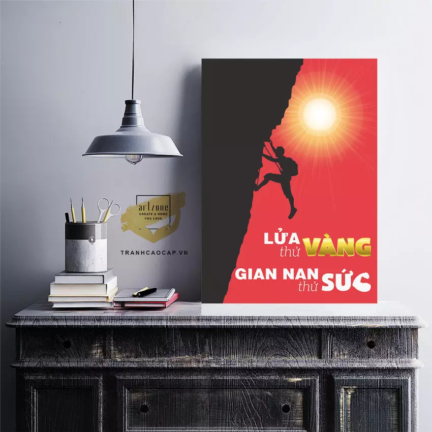 Tranh mica - lựa chọn hàng đầu cho trang trí văn phòng