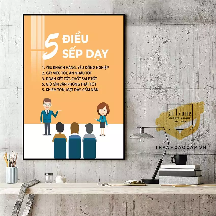 Tranh Slogan Động Lực