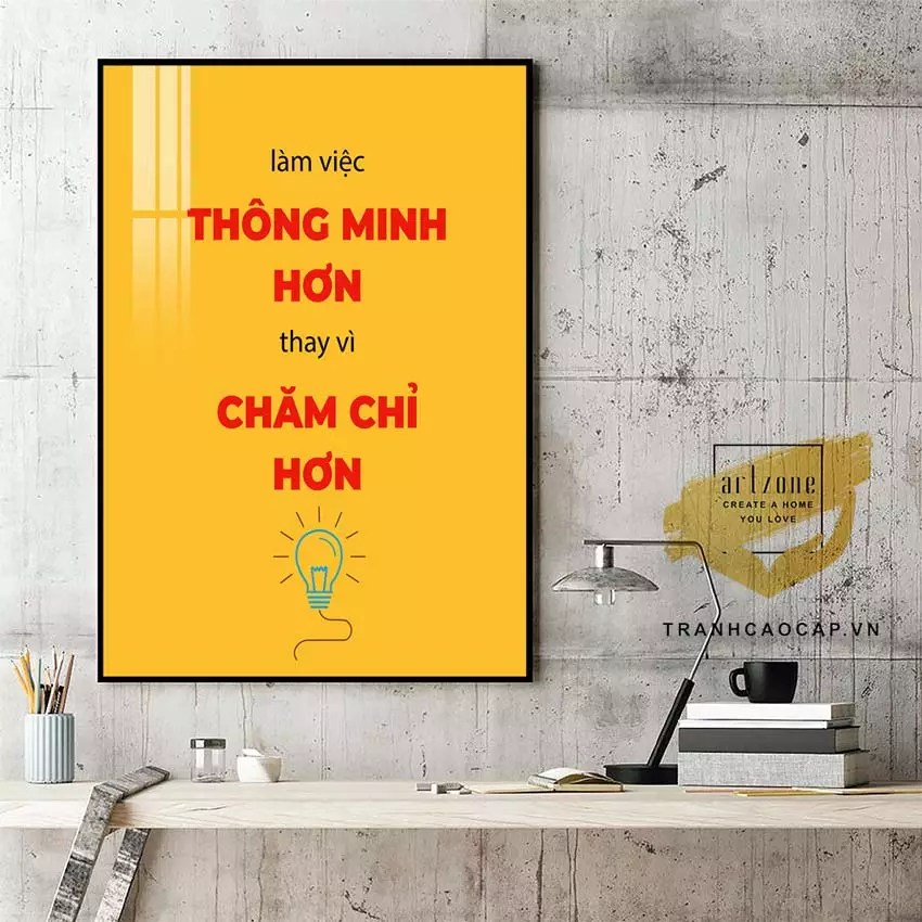 Tranh Mica Slogan Tiếng Việt AZ1-1369-MICA