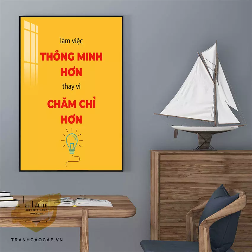Tranh Mica Slogan Tiếng Việt AZ1-1369-MICA