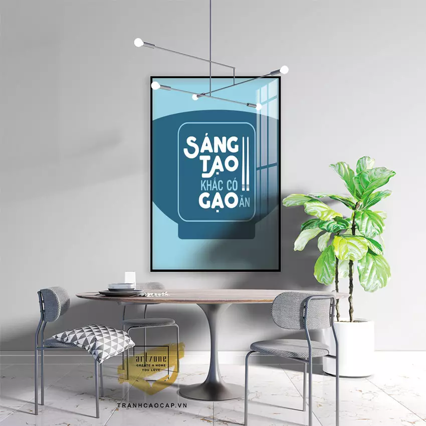 Lỗi chọn tranh không phù hợp phong cách thiết kế