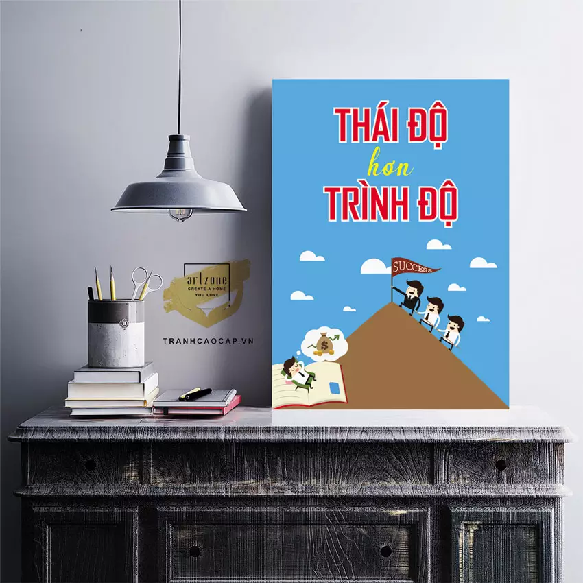 Lựa chọn tranh slogan mica phù hợp với doanh nghiệp