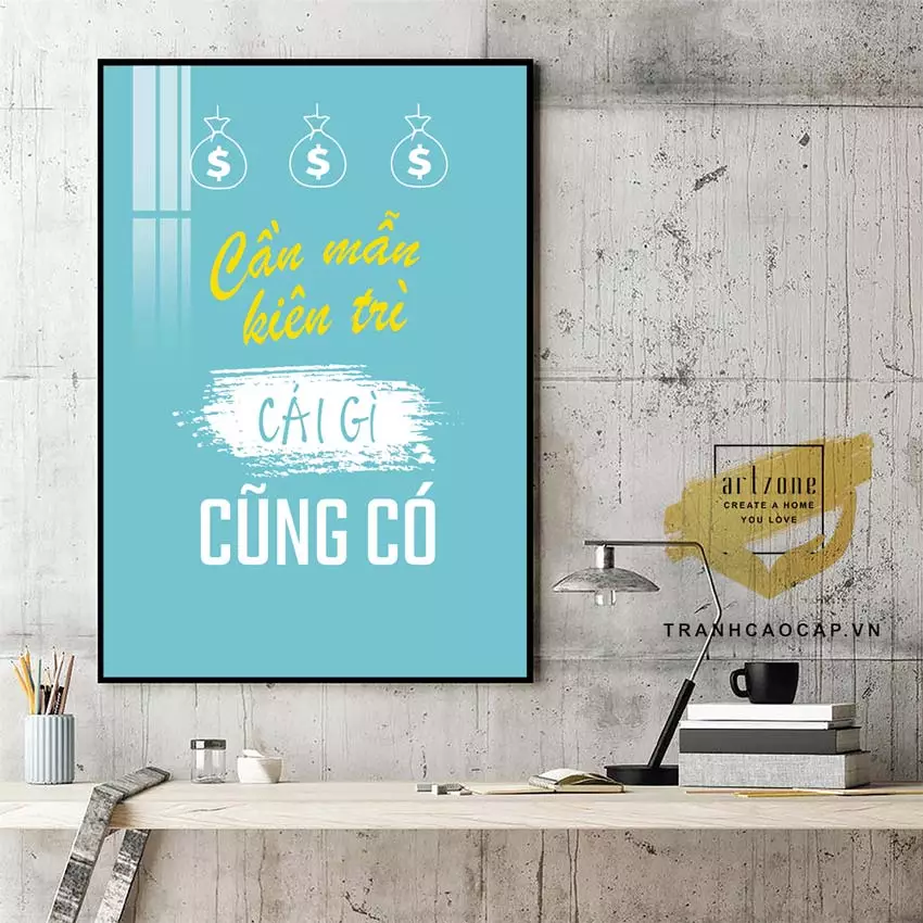 Tranh slogan văn phòng AZ1-1367 Series