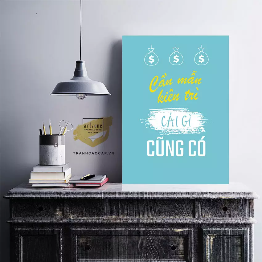 Chọn tranh slogan mica cho văn phòng