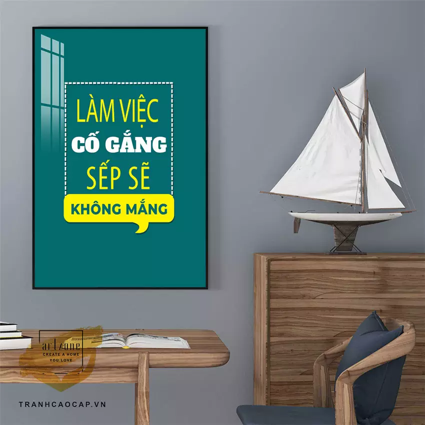 Tranh mica hiện đại