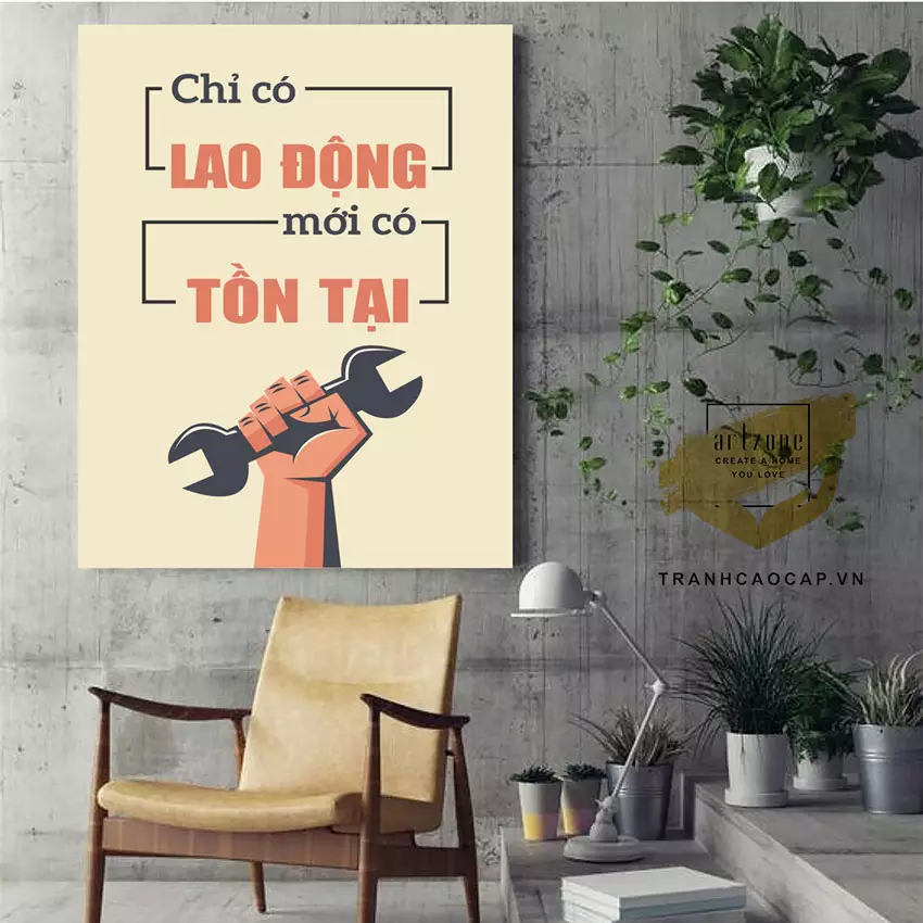 Bí quyết chọn tranh slogan phù hợp cho văn phòng