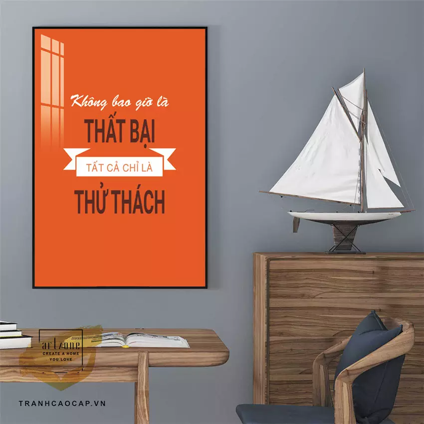 Bộ sưu tập tranh slogan AZ1-1455 Series tại Tranh Cao Cấp