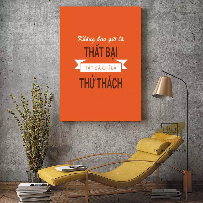 Tranh slogan là giải pháp trang trí văn phòng hiệu quả