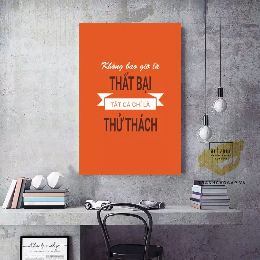 Tranh slogan thể hiện văn hóa doanh nghiệp