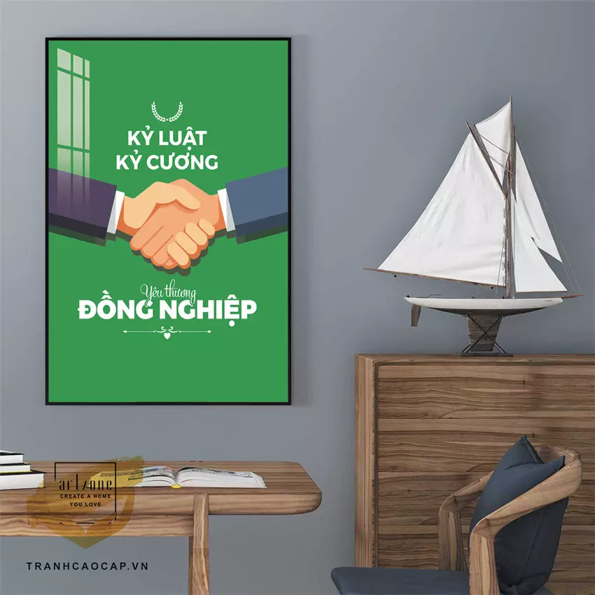 Tranh Mica Slogan AZ1-1459 sự lựa chọn hoàn hảo cho không gian làm việc Tranh Mica Slogan AZ1-1459 sự lựa chọn hoàn hảo cho không gian làm việc