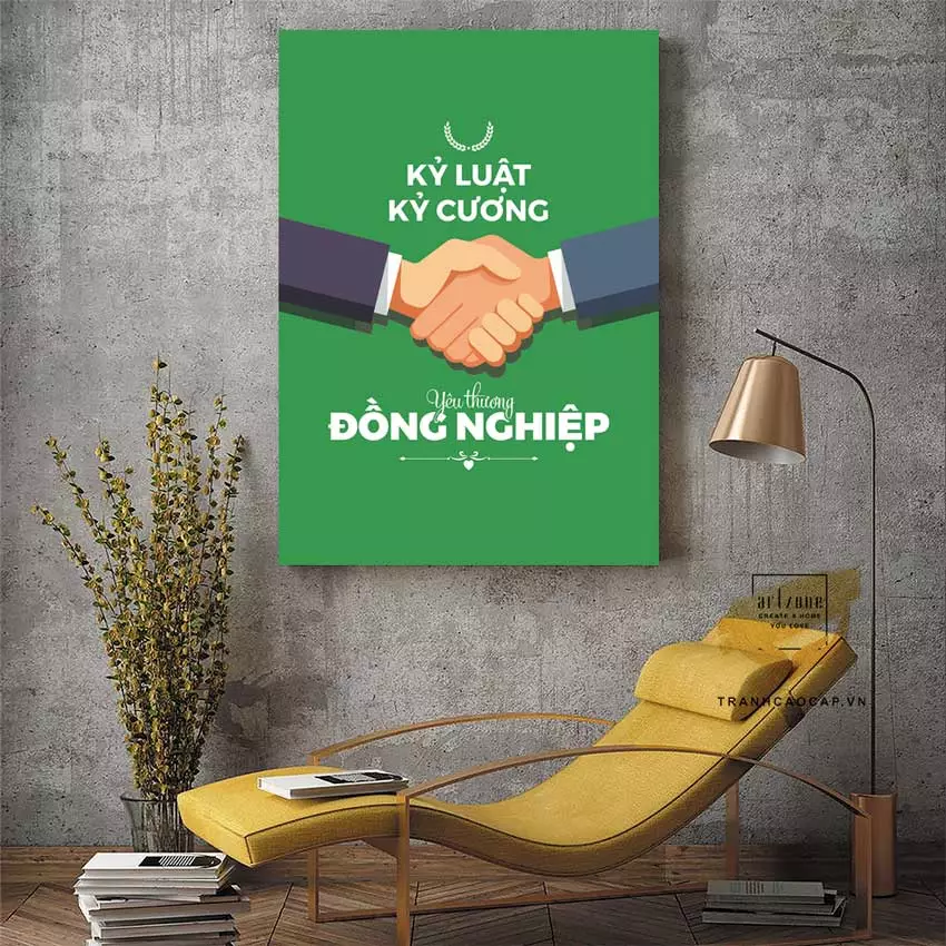 Tranh Mica Slogan AZ1-1459 tạo không khí ấm áp cho phòng khách Tranh Mica Slogan AZ1-1459 tạo không khí ấm áp cho phòng khách