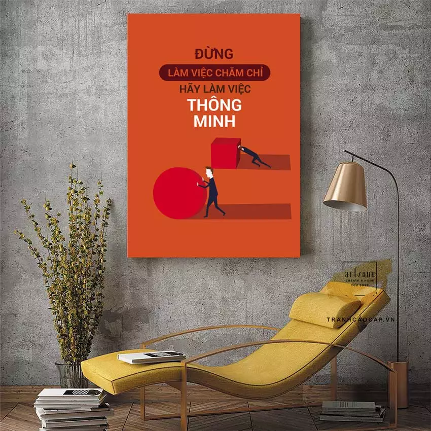 Tranh treo tường văn phòng tạo không gian làm việc chuyên nghiệp