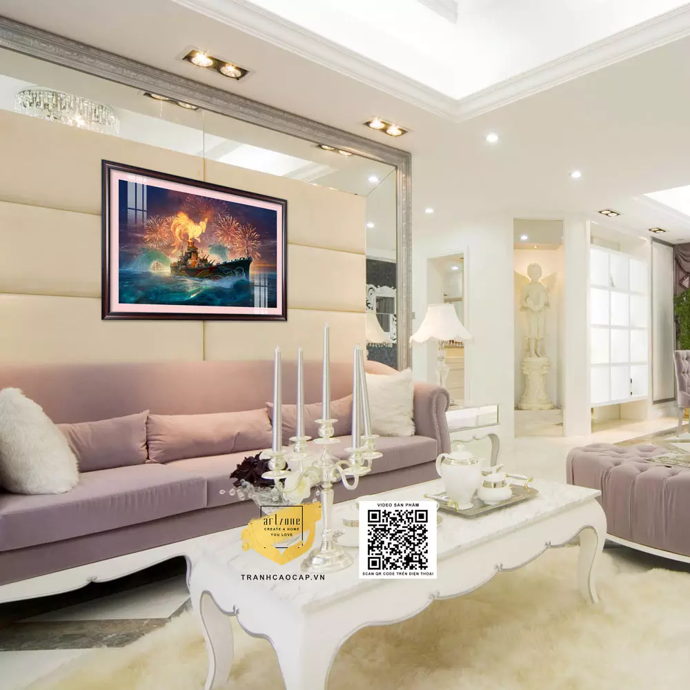 Vị trí treo tranh Thuận Buồm